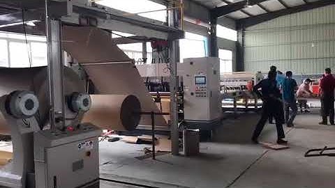 2 ply automatic corrugated cardboard production line  | YIKE GROUP | CHINA YIKE GROUP |