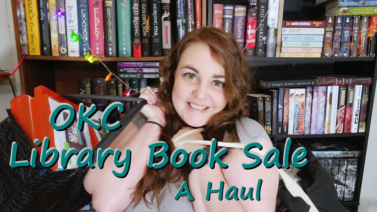 OKC Library Sale Book Haul YouTube