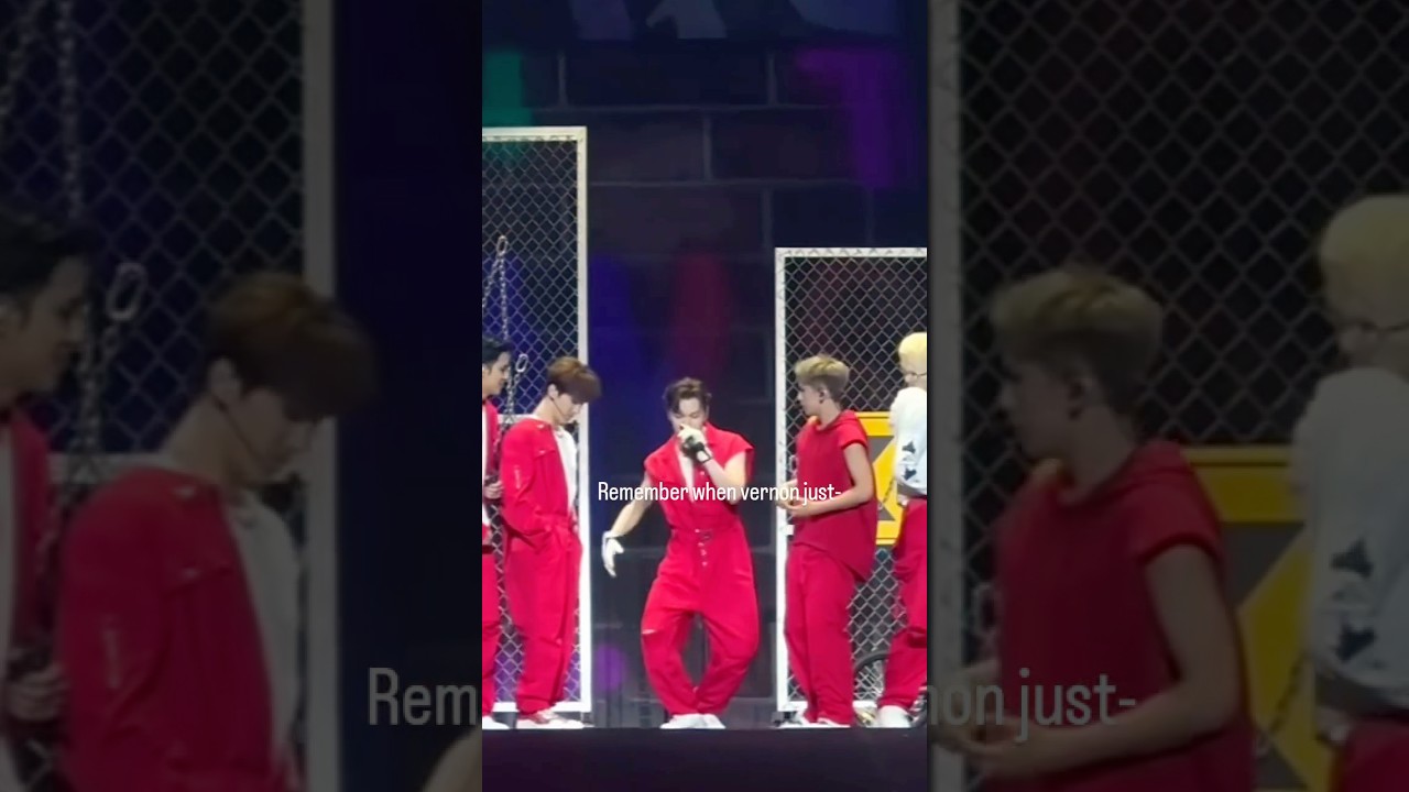 When Vernon randomly performed Mommae by Jay park🔥 