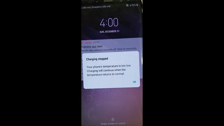 YOUR PHONE'S TEMPERATURE IS TOO LOW. CHARGING WILL CONTINUE WHEN THE TEMPERATURE RETURNS TO NORMAL. - DayDayNews