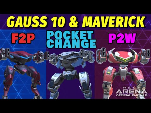 Gauss 10 and Maverick | Build Comparisons | Mech Arena