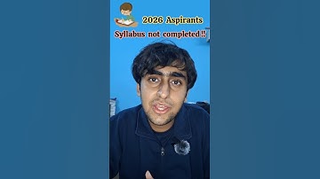 Syllabus Not Completed⁉️🔥#jee#jee2026#jee2027#jeemains2026#competishun#jeemains2026#motivation