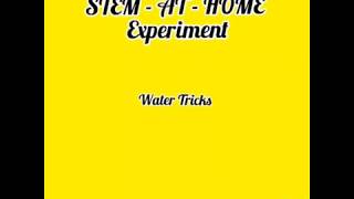 Magical Water Tricks_DIY STEMATHOME Science Experiment