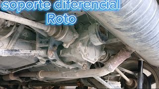 Cómo Cambiar Soporte Diferencial Trasero,Toyota Rav4 2001 4Wd
