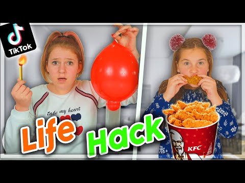 ON TESTE DES LIFE HACKS TIKTOK ! TESTING VIRAL TIK TOK LIFE HACKS !