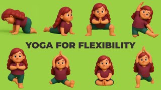 Kids Yoga Adventure Flexibility For Kids Fun Yoga Games Yoga For Children Yoga For Health