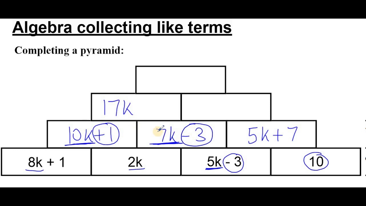 collecting-like-terms-pyramid-2-youtube