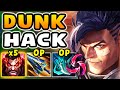Darius but i have max attack speed and instantly apply the 5 stack bleed dunk
