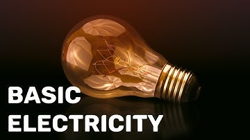 Basic Electricity | What is VOLTAGE & CURRENT? -  Simple Explanation