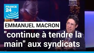Retraites : réunion à l'Élysée, Emmanuel Macron accuse LFI de délégitimer les institutions