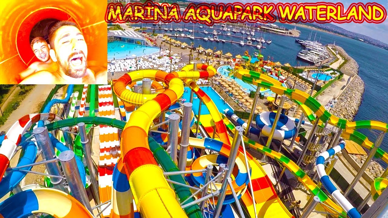 marina aquapark waterland istanbul turkiye nin en cilgin aquaparki youtube