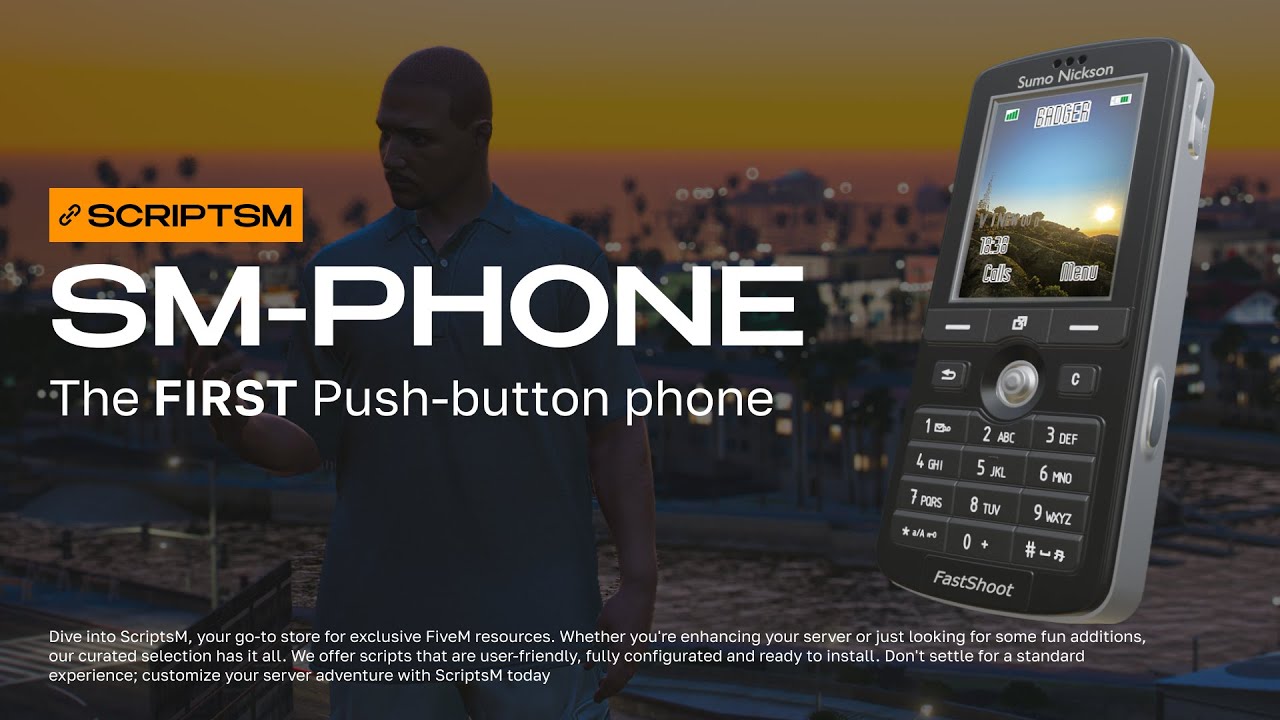 SM-PHONE | FiveM Script Teaser - YouTube