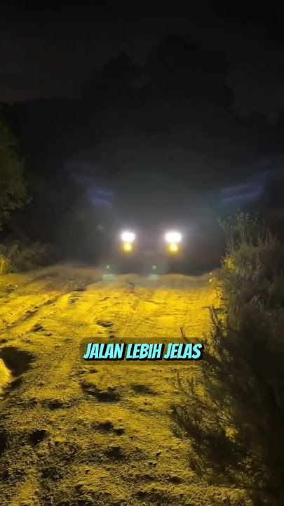 Kamu pake foglamp kuning atau putih? komen di bawah!