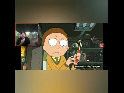 Rick and morty rap cypher / pickle rick reaction