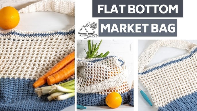 Crisscross Market Bag Crochet Pattern 