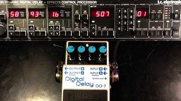 Boss DD-7 vs TC Electronic 2290 Digital Delay