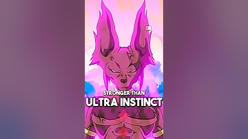 Why Beerus Will ALWAYS Be Stronger Than Goku & Vegeta #shorts