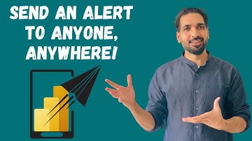 How to send Power BI Dashboard alerts to anyone, anywhere? | Power BI | Automate | BI Consulting Pro