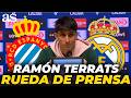 RAMÓN TERRATS, RUEDA DE PRENSA completa tras el ESPANYOL 0 - REAL MADRID 2 | LALIGA