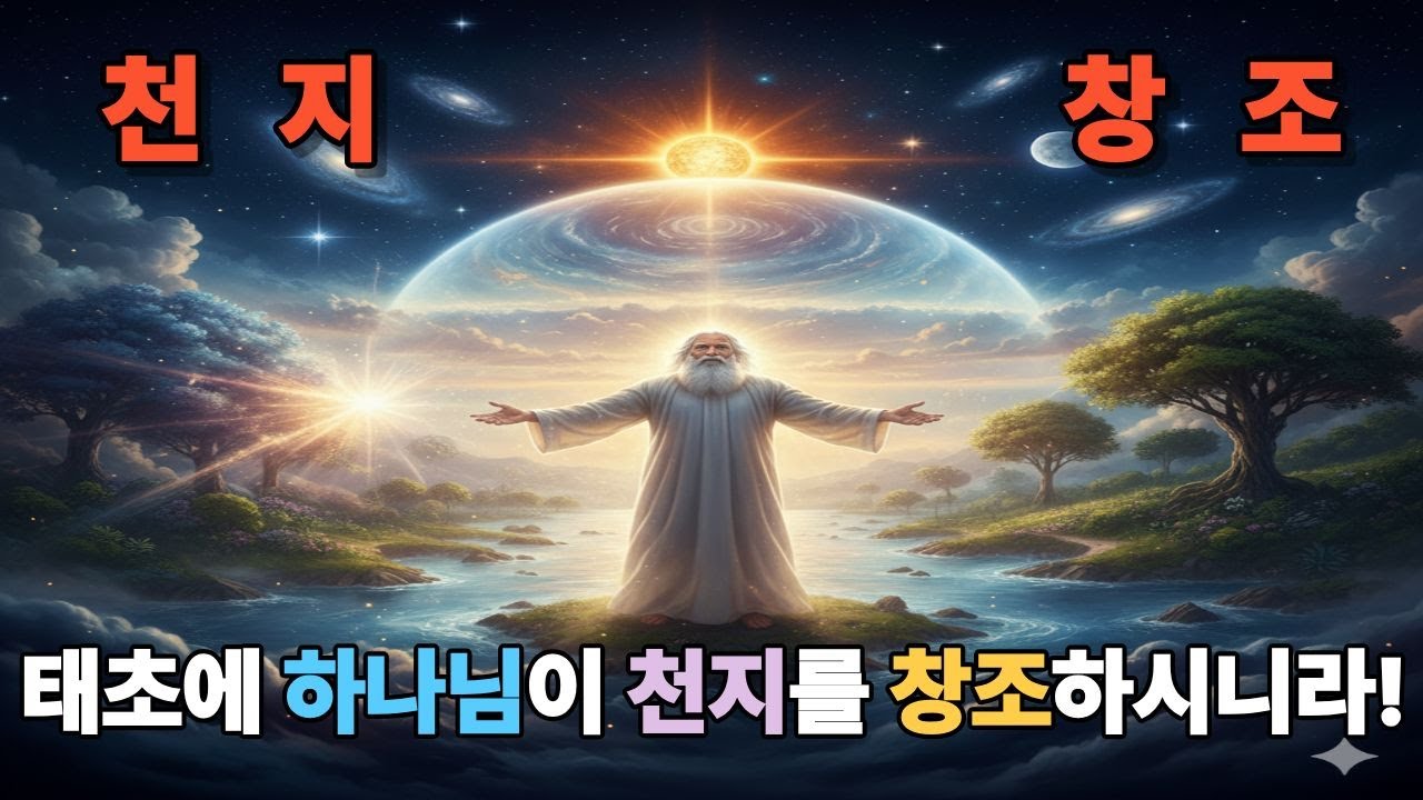 천지 창조 (성경 창세기 1장) - YouTube