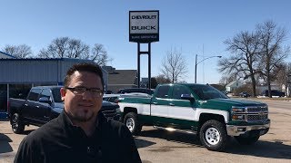 Modern Chevy Pickups Made to Look 1970's Retro By Minnesota Dealer