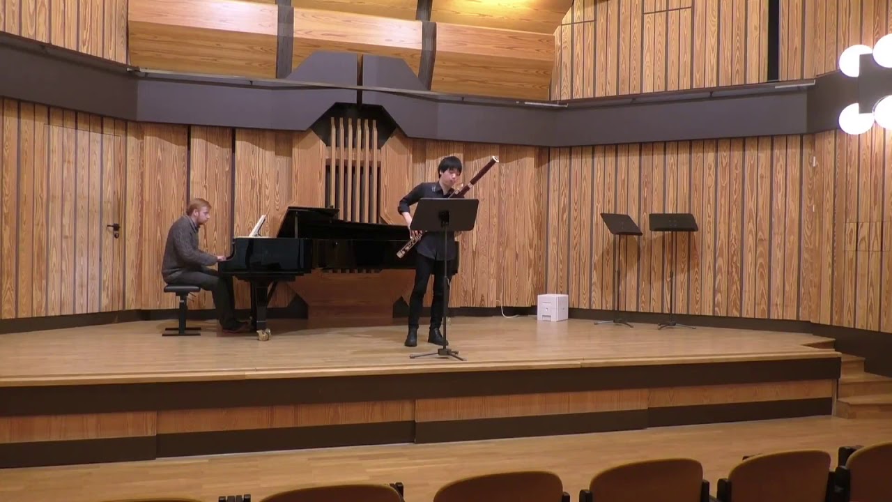 P. Hindemith Sonata for bassoon and piano YouTube