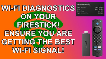 Firestick Wifi Diagnostic