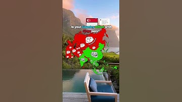 Is your Country Allied with Singapore|Mapping|#europe #mapper #mapping #geography #map #mapchart