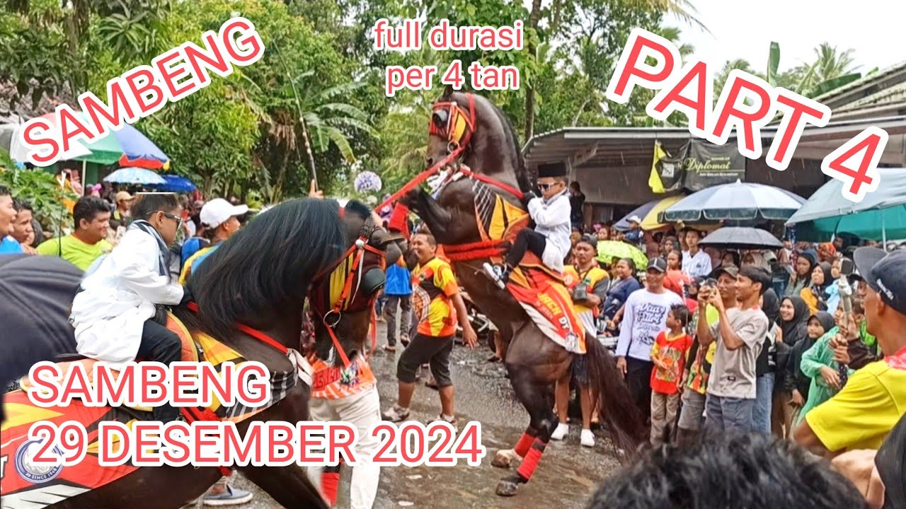 ARAK ARAKAN DESA SAMBENG 29 DESEMBER 2024 PART 4 FULL DURASI