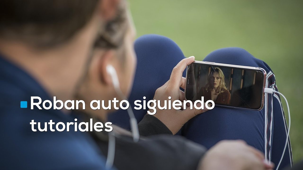Niños roban auto tras tutoriales en YouTube; persecución termina en choque