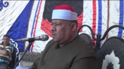 رائعة الشيخ محمود ابو الوفا الصعيدي . سورة الانعام 5