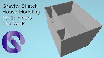 Gravity Sketch House Modeling Pt. 1: Floors and Walls