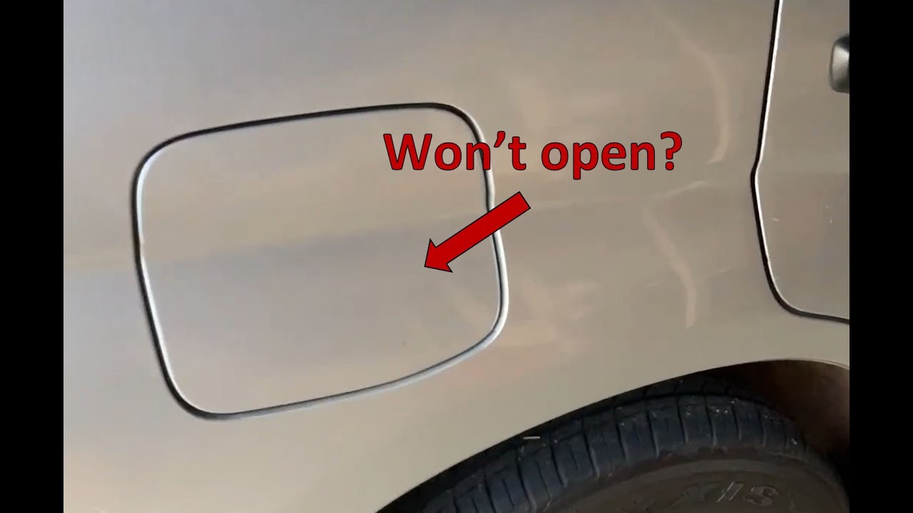 Fuel Hatch/Door Won'T Open? | Diy Factory Fix | Subaru Forester '06