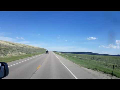 Bigrigtravels Live! South US 191 through Pinedale,  Wyoming June 9, 2016