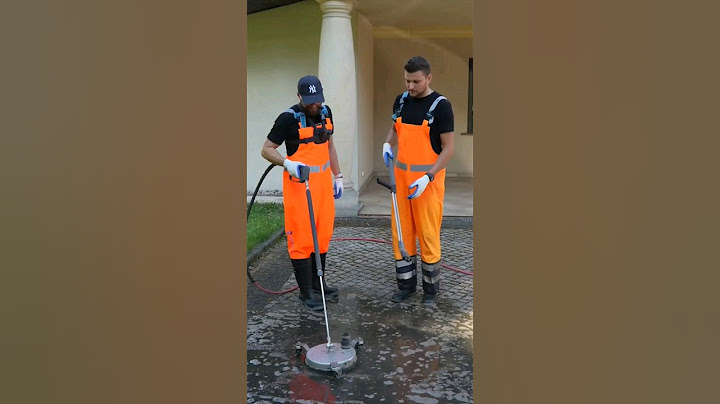 Jak wygląda proces mycia kostki brukowej?