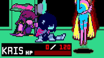 What if You START a Battle With 0 HP? [Deltarune chapter 2]