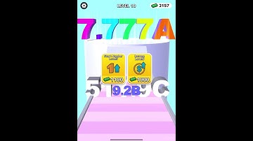 Number Merge Run gameplay (Level 10 and 11)