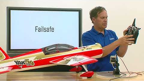 Spektrum AS3X Step 11:  Failsafe Setup (Initial Setup)