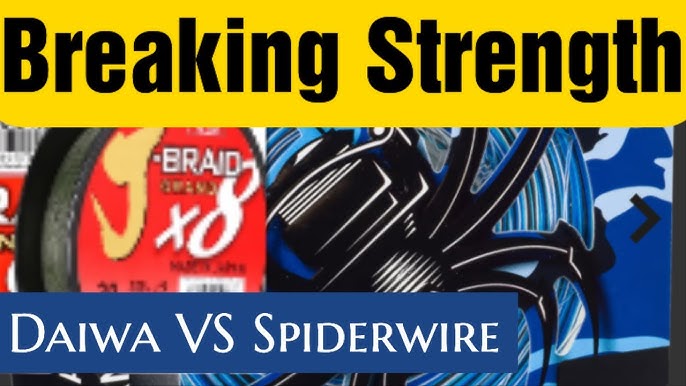Beyond Braid 8x vs Daiwa 8 Grand vs PowerPro Maxcuatro [Line