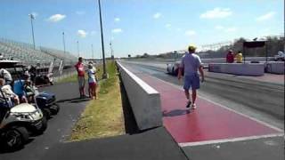 First time down the track