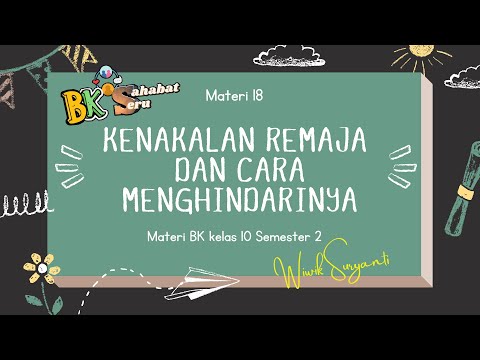 Video: Bagaimanakah program selepas sekolah mencegah kenakalan remaja?