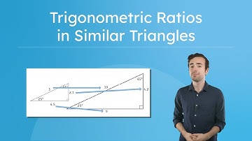 Trigonometric Ratios in Similar Triangles - How To Use Trig in Geometry
