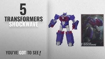 Top 10 Transformers Shockwave [2018]: Transformers Generations Combiner Wars Legends Class