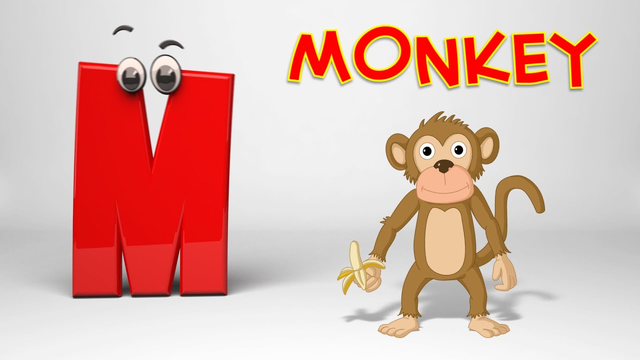 Moonmarket. Phonics m. Letter m Monkey. Letter m Phonics. English m Letter Monkey.