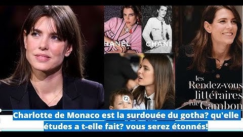 La Princesse Charlotte, la fille de Caroline de Monaco a fait de belle études?