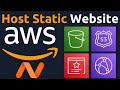 How to Host a Website on Amazon Web Services (AWS) - S3, Route 53, CloudFront, & Certificate Manager