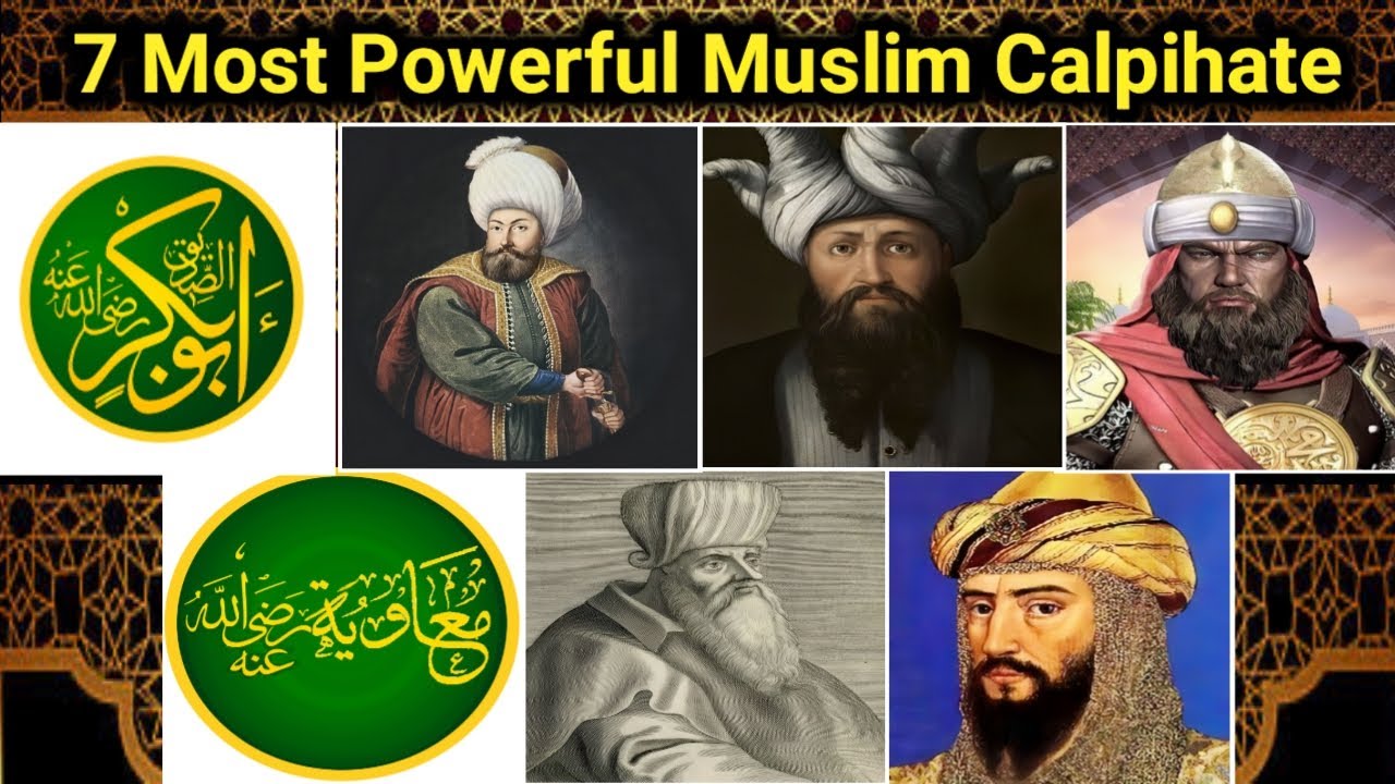 Top 7 Most Powerful Muslim Caliphate Rashidun Caliphate Ottoman