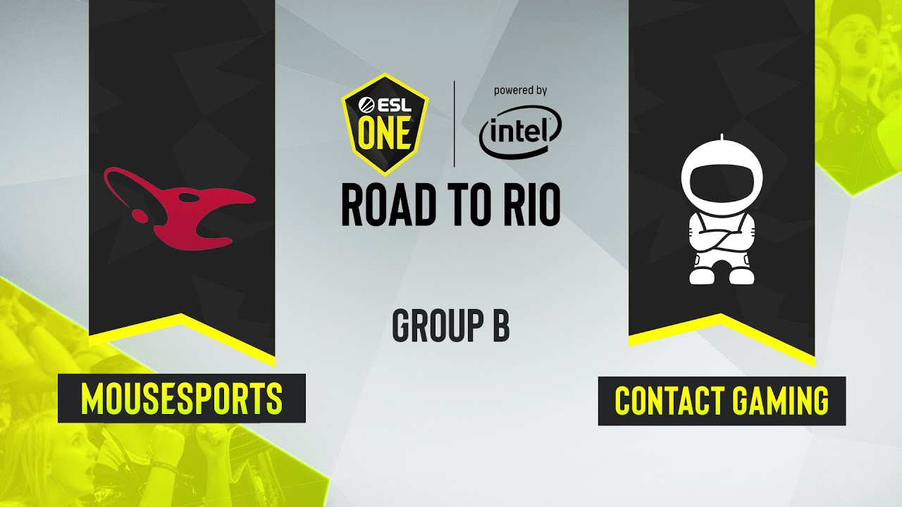CS:GO - mousesports vs. c0ntact Gaming [Inferno] Map 1 - ESL One Road to Rio - Group B - EU