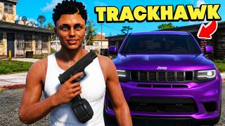 I Bought a TRACKHAWK and CRASHED OUT in GTA 5 RP..