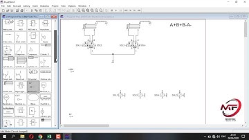 Rangkaian Elektropneumatik (Gerakan A+B+B-A-)